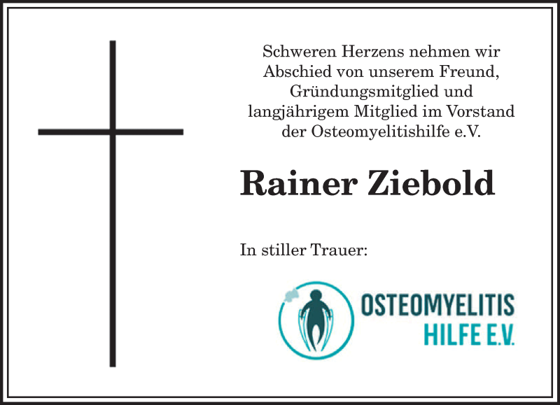  Traueranzeige für Rainer Ziebold vom 06.11.2021 aus saarbruecker_zeitung
