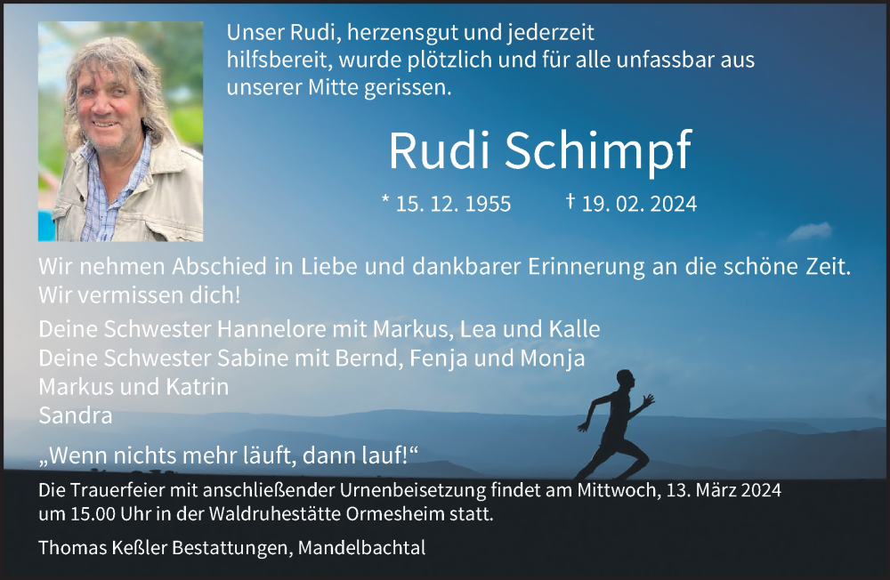  Traueranzeige für Rudi Schimpf vom 02.03.2024 aus saarbruecker_zeitung